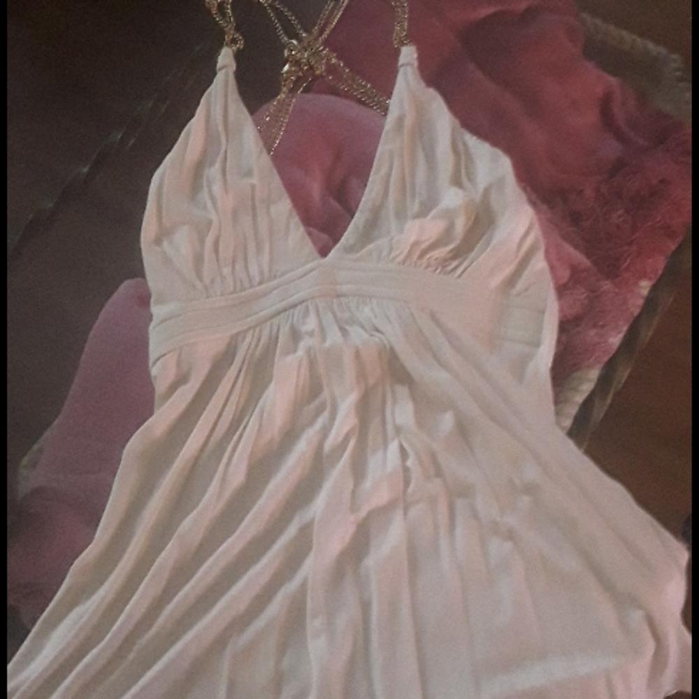SKY HALTER FLAWLESS MED WORN ONCE